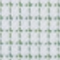 Pattern of small green shamrocks on a white background